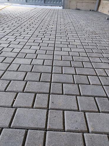 Евробрусчатка: Тротуарная плитка "Восьмигранник" в бежево-серой цветовой гамме с — 8