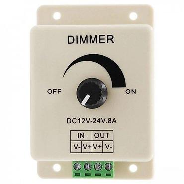 Ostali elektro materijali: DIMER ZA LED TRAKE 12-24V 8A POTENCIOMETAR 96W | *U ponudi i veliki — 2