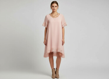 sukienka z poliestru i elastanu: Sukienka damska, rozmiar S