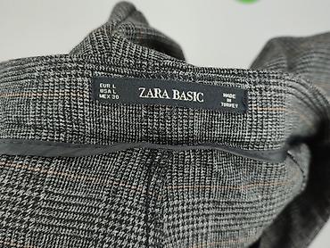 stradivarius cargo pants: Zara, Spodnie materiałowe damskie, rozmiar L — 4