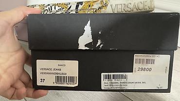 Айымдардын бут кийими: Кроссовкалар, 37, Versace Jeans Couture, Колдонулган, түсү - Ак — 3