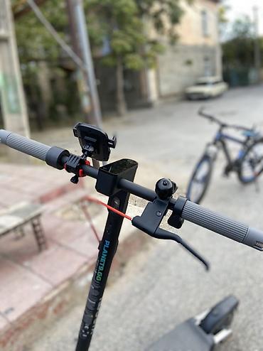 explore smart samokatları: Elektrik skuter – PLANET 9. GO PRO - Güclü ön ikiqat amortizatorlu — 2