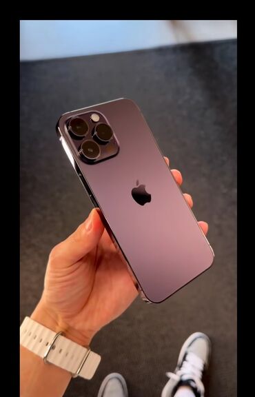iphone 14 pro max 128 qiymeti: IPhone 14 Pro Max, 128 GB, Deep Purple