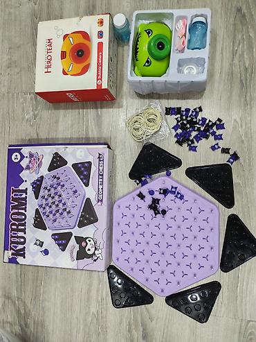 автомобильный набор: Uşaq oyun və əyləncə dəsti 1) Kuromi Geometry Chess stolüstü oyun — 1