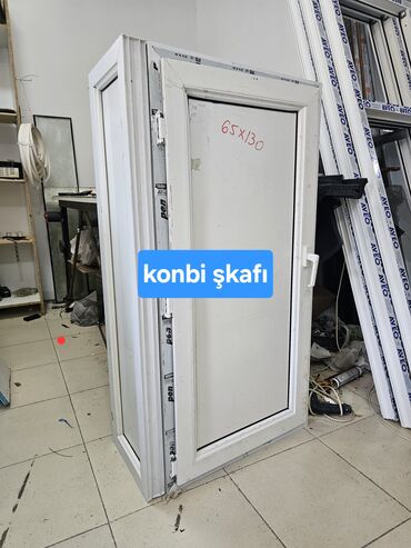 Plastik pəncərələr: İkiqat şüşə paketi Plastik pəncərə, Еni: 200 sm, Uzunluğu: 160 sm — 20