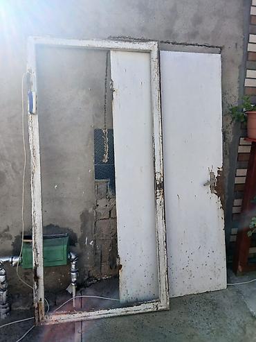 ikinci el qapı: İşlənmiş Giriş qapısı 90x205 sm Zəmanətsiz, Ünvandan götürmə — 1
