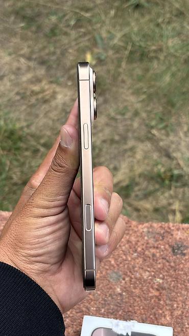 грелка электрический: IPhone 16 Pro Max, Б/у, 512 ГБ, Desert Titanium, Защитное стекло, Чехол, Коробка, 90 % — 6