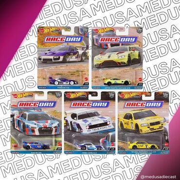 aston martin dbs 4 mt: 💥Hot wheelss brendinə məxsus Premium Race Day Set Setə daxildir: 1)