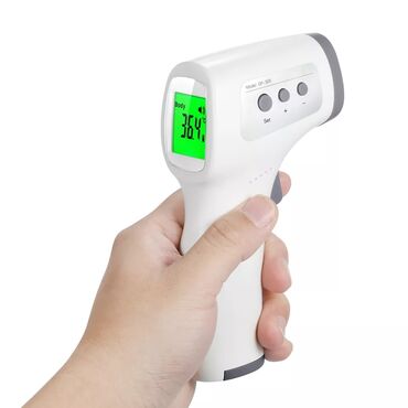 Termometrlər: Lazer termometr temassiz termometr 35-42 dereceye kimi tam