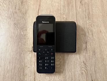 philips xenium 9@9u: Panasonic KX-PRW110UA simsiz ev telefonu və baza stansiyası (az — 1