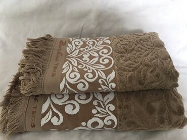 турецкий текстиль бишкек: Комплект полотенца турецкий банный и лицевой 850 сом