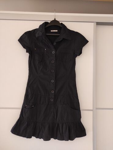 balenciaga haljine: Aclima XL (EU 42), color - Black, Short sleeves