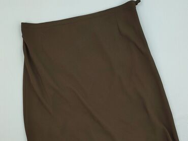 spódnice eko skóra camel: Women`s skirt, size 3XL (EU 46)