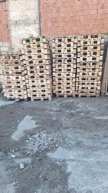 Palletlər, paddonlar: Pallet, 800 х 1200 sm, Ünvandan götürmə