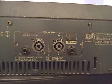 fort salon: Yamaha EMX5000-20 gücləndiricili mikser heç bir prablemi yoxdu — 2
