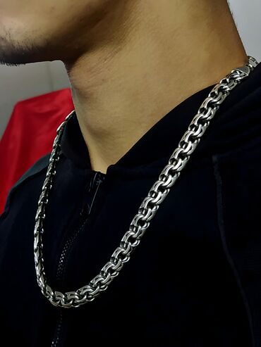 Серебряные цепочки: Цепочка, Проба 925, Мужские, Новый — 10