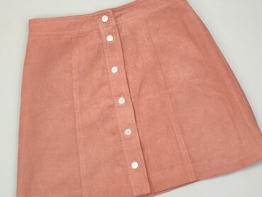 plisowane różowa spódnice: Spódnica, H&M, M, stan - Dobry