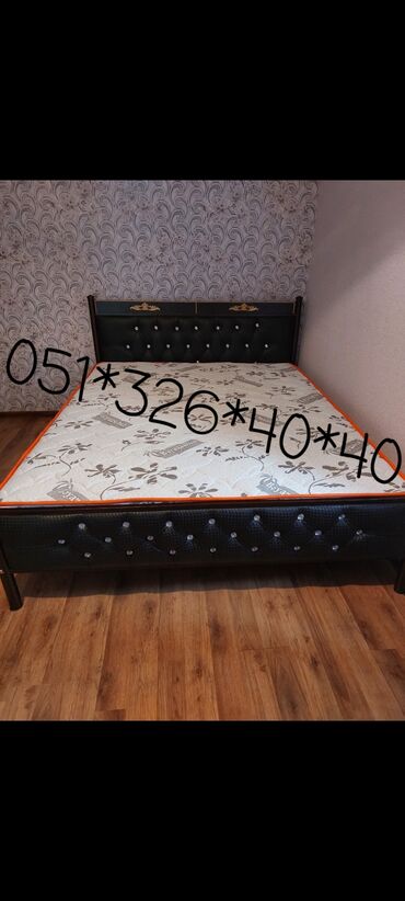 Çarpayılar: Yeni, İkinəfərlik çarpayı, Bazasız, Matras ilə, Siyirməsiz, Azərbaycan — 28