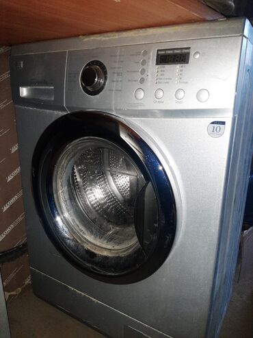 шланг от стиральной машины: Стиральная машина LG, Б/у, Автомат, До 6 кг, Компактная