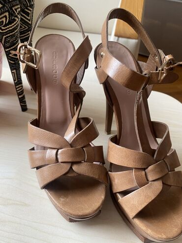 Tuflilər: Tuflilər, YSL, Ölçü: 37, rəng - Mavi, Yeni — 10