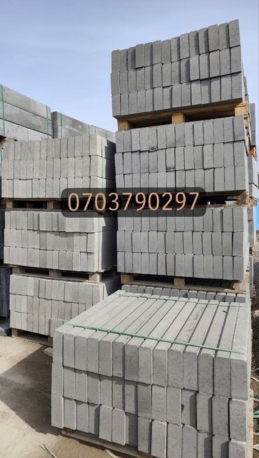 Пустотные плиты перекрытия: Бордюр дорожный Бордюр порабрик Бордюр тротуарная Бордюр — 5