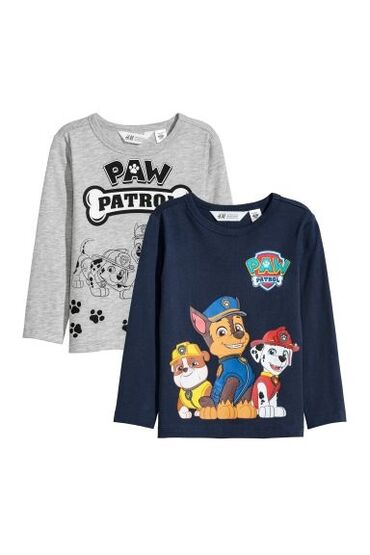 футболка с длинными рукавами: Детский топ, рубашка, цвет - Серый, Новый