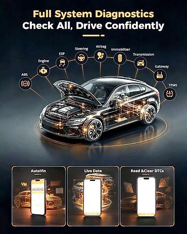 Auto dijagnostika: EDiag C1 Pro – AI-assisted OBD2 Bluetooth dijagnostika - — 6