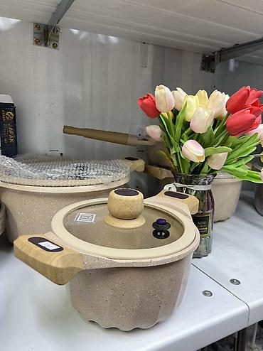 Кастрюли: Кастрюля с крышкой MGC - Материал: литой алюминий с многослойным — 2