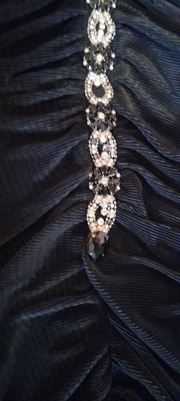 leopard haljina: Bоја - Crna, Večernji, maturski, Top (bez rukava)
