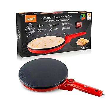 istilik: RAF Electric Crepe Maker (R-5210) - Güc: 800W - Pəncərə diametri — 1