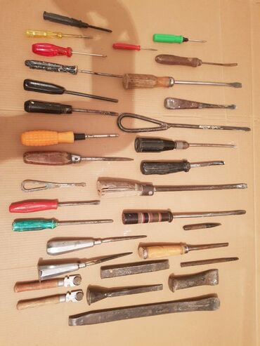 Mexaniki açarlar: Şəkili çevirin. SSRi istehsalı olan alətlər. Hərəsinin öz — 3