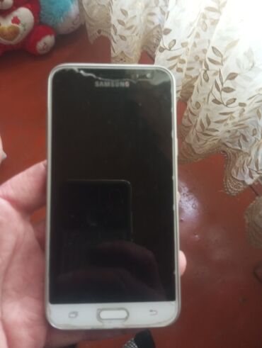ucuz mobil telefonlar: Samsung Galaxy J3 2018, 32 GB, rəng - Ağ, İki sim kartlı, Sensor
