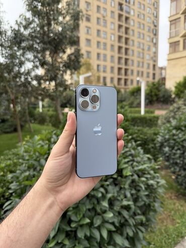 Apple iPhone: IPhone 13 Pro, 128 GB, Sierra Blue, Simsiz şarj — 13