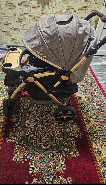 купить бу коляску: Uşag arabasi yahsi veziyetde. az istvade olunub. awagisinda qeniw ve — 2