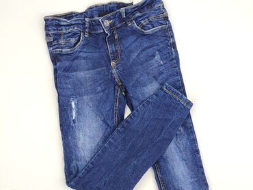 kurtki włoskie pikowane: Jeans, 11 years, 140/146, condition - Very good