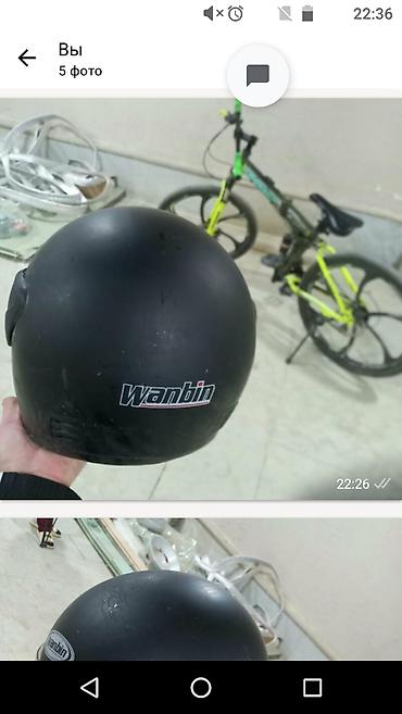 full face kask: Wanbin tam üzlü motosiklet dəbilqəsi - Rəng: mat qara - Korpus: tam — 3
