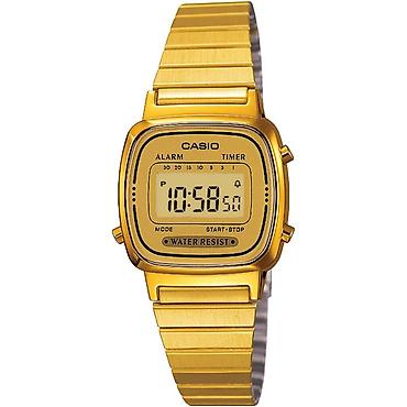 xs gold: Casio rəqəmsal qol saatı- hədiyyəlik qutusunda — 2