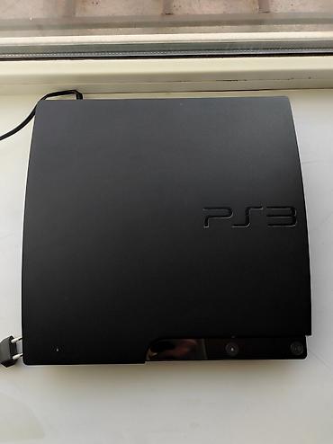 PS3 (Sony PlayStation 3): Срочно продаю PS3 Slim Всё работает отлично 1 джойстик, 149GB, 6 игр — 6