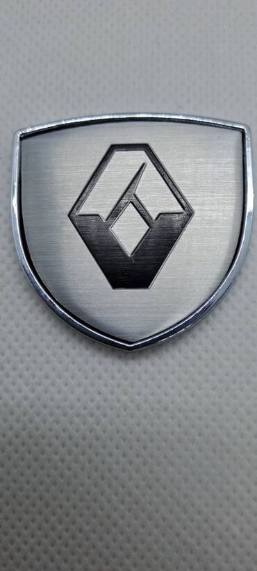 gume za skuter cena: Samolepljivi metalni stiker za automobil - RENAULT Metalni stiker za