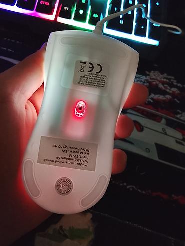 компьютерные мыши lexma: Игровая проводная мышь с подсветкой - Корпус с перфорацией «соты» для — 2