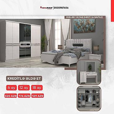 ay: Yeni yataq dəstləri KREDİTLƏ Yeni model ecazkar yataq dəstləri tək — 6