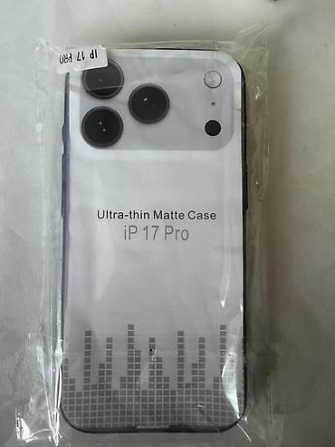 iphone 17 plus: Ультратонкий матовый чехол для iP 17 Pro - Совместимость: iP 17 Pro — 4