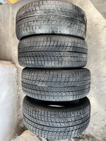 17 размер шины: Шины 225 / 50 / R 17, Всесезонная, Б/у, Комплект, Michelin