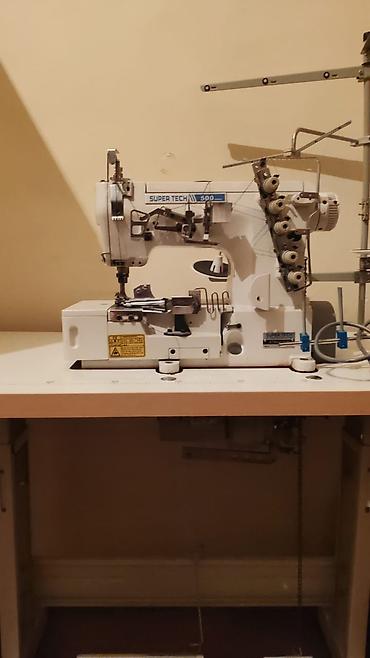 tikis isi: SUPER TECH 500 sənaye tipli overlok tikiş maşını - Model: SUPER TECH — 1