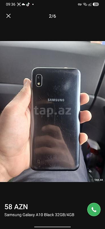 xiaomi redmi note 8: Samsung Galaxy A10, 32 GB, rəng - Qara, İki sim kartlı — 2