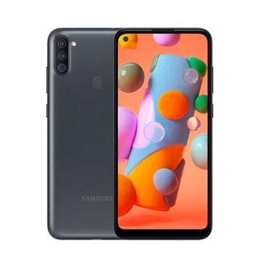 телефон fly iq4511: Samsung Galaxy A11, 32 ГБ, цвет - Черный, Отпечаток пальца, Face ID