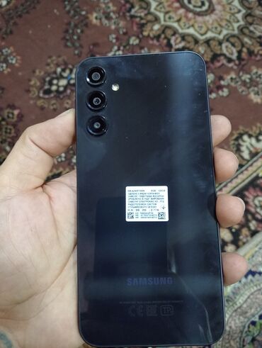 Samsung: Samsung Galaxy A24 4G, 128 GB, rəng - Qara, Sensor, Barmaq izi, İki sim kartlı