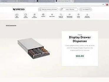 Ostala kuhinjska oprema: Nespresso Display Drawer Dispenser – organizator za kapsule - — 9