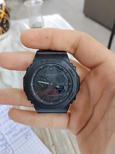 casio saat qiymetleri: Casio G‑Shock GA‑2100 “Carbon Core Guard” qol saatı • Model: GA‑2100 — 3
