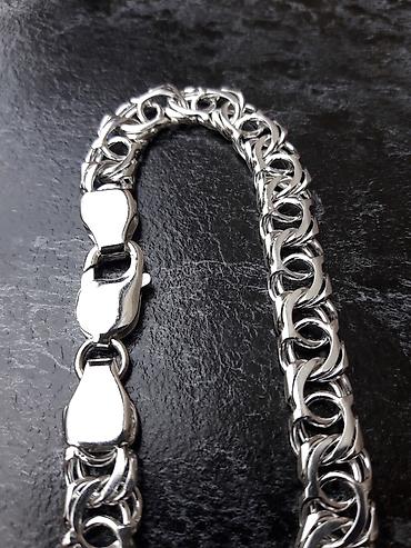Серебряные цепочки: Изготовление Цепей и Браслетов ⛓️💎 Серебро 925-960 проба, на Заказ — 28